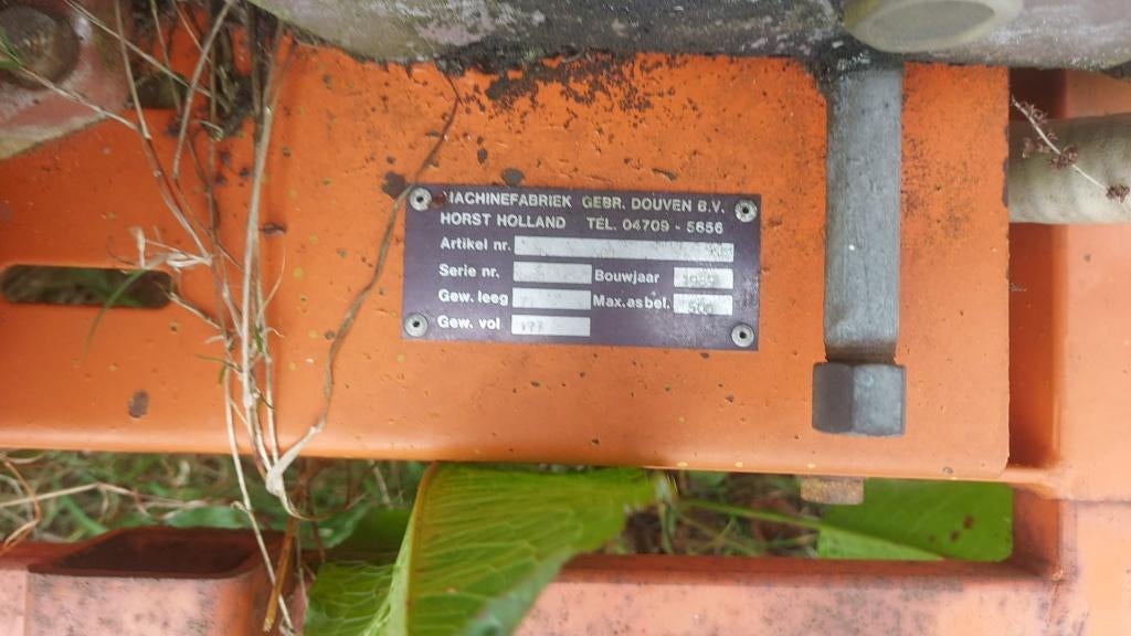 Bomenspuit met motor, Ophalen, Gebruikt