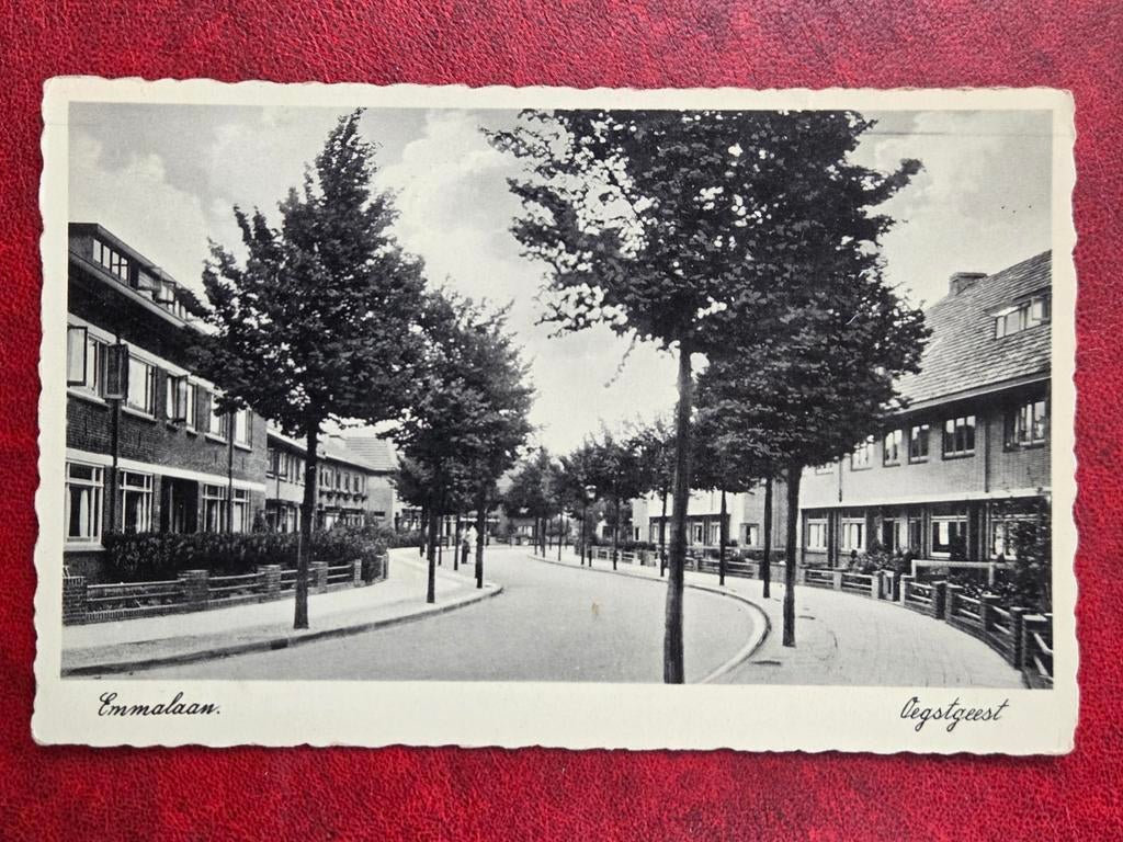 Oegstgeest bij Rijnsburg Emmalaan, Ophalen of Verzenden, Zuid-Holland