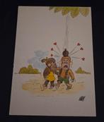 Twee verliefde aapjes onder palmboom, Verzenden