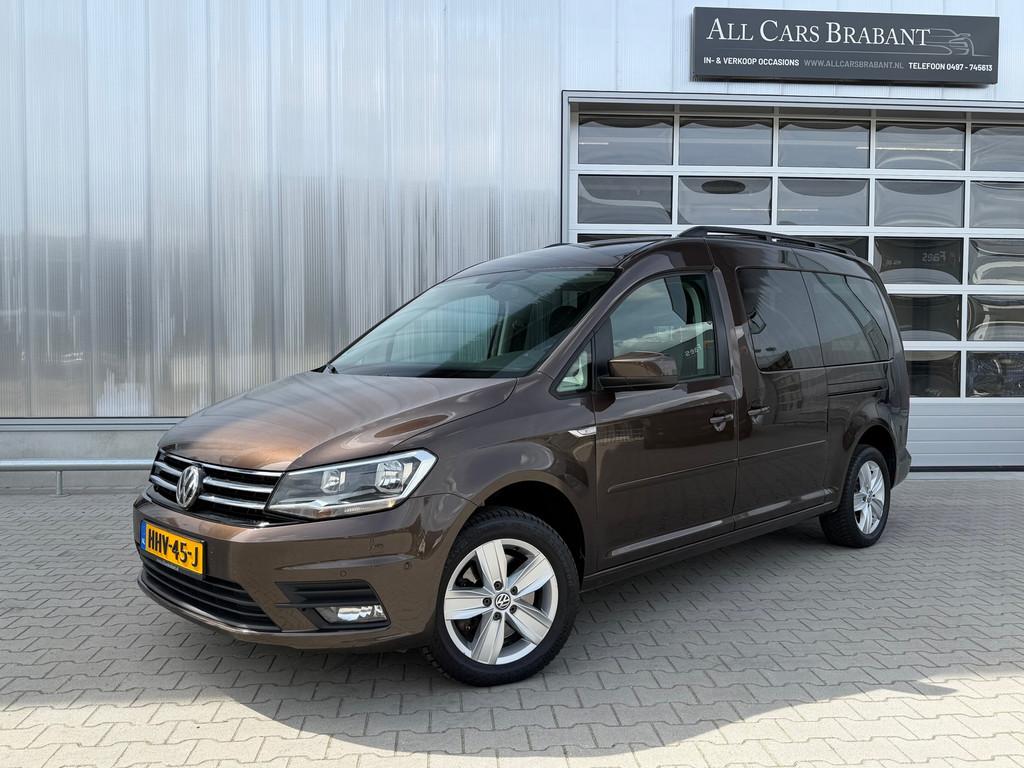 Volkswagen Caddy Maxi 1.4 TSI Highline / 7 persoons / stoelv, Gebruikt, Euro 6, 4 cilinders, Bruin