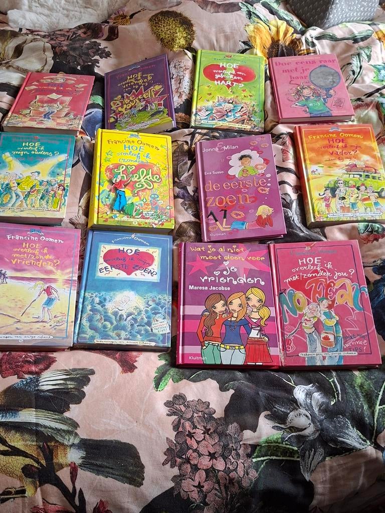 Francine Oomen - Hoe overleef ik met / zonder vrienden, Boeken, Kinderboeken | Jeugd | 10 tot 12 jaar, Ophalen of Verzenden, Zo goed als nieuw