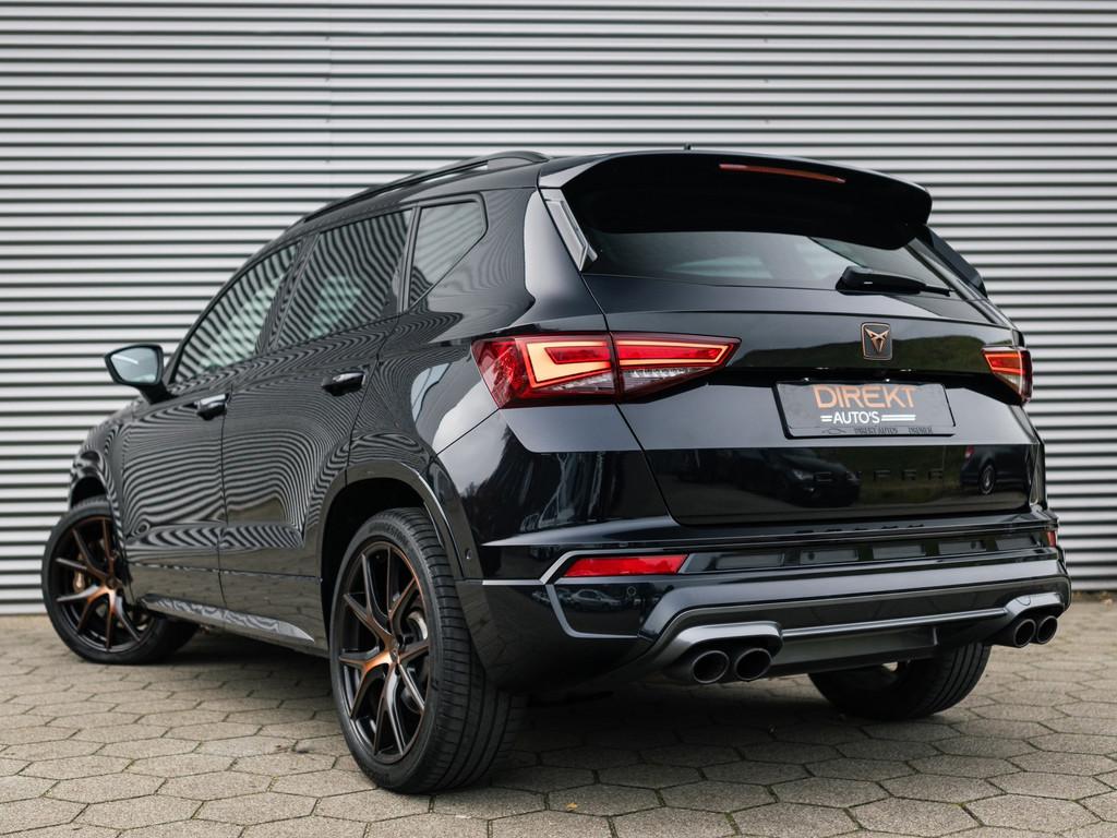 CUPRA Ateca 2.0 TSI 4DRIVE PANO BREMBO BEATS TREKHAAK CAMERA, Automaat, Gebruikt, Zwart, 4 cilinders