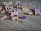 Melissa & Doug Poppenhuis Meubels - Houten Speelset, Ophalen of Verzenden, Gebruikt, Poppenhuis