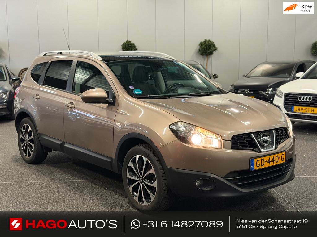 Nissan Qashqai +2 1.6 Connect Edition 7-PERSOONS/NAVI/PANO/C, Voorwielaandrijving, Euro 5, Stof, 4 cilinders