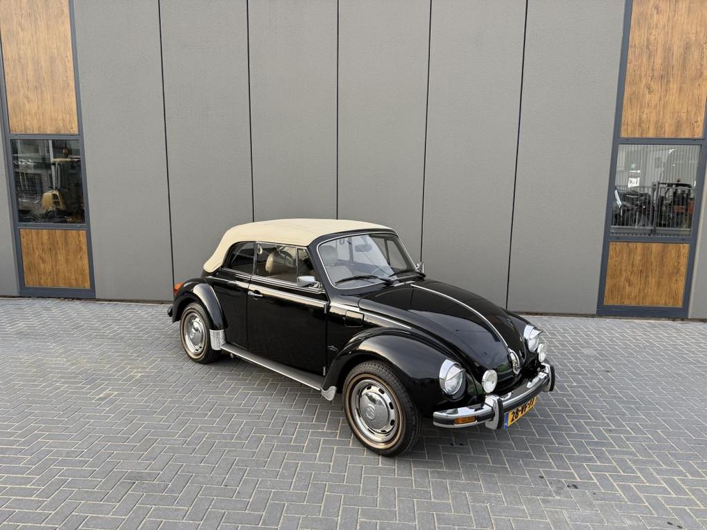 Volkswagen Kever Cabriolet - 1303 LS, Cabriolet, Zwart, Origineel Nederlands, Bedrijf