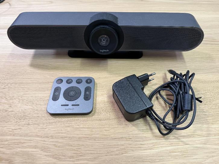 Logitech MeetUp Conference camera, Computers en Software, Webcams, Zo goed als nieuw, Draadloos, ChromeOS, MacOS, Windows, Zoomfunctie