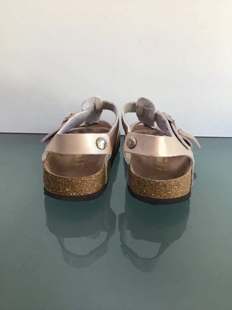 Birkenstock 38 beige | Gratis verzenden, Kleding | Dames, Schoenen, Verzenden, Beige, Sandalen of Muiltjes, Zo goed als nieuw