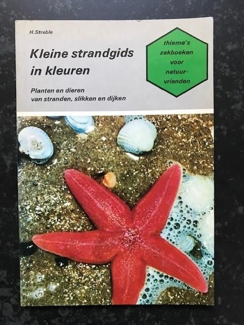 strandgids in kleuren schelpen o.a. determineren Streble, Boeken, Ophalen of Verzenden, Zo goed als nieuw, Bloemen, Planten en Bomen