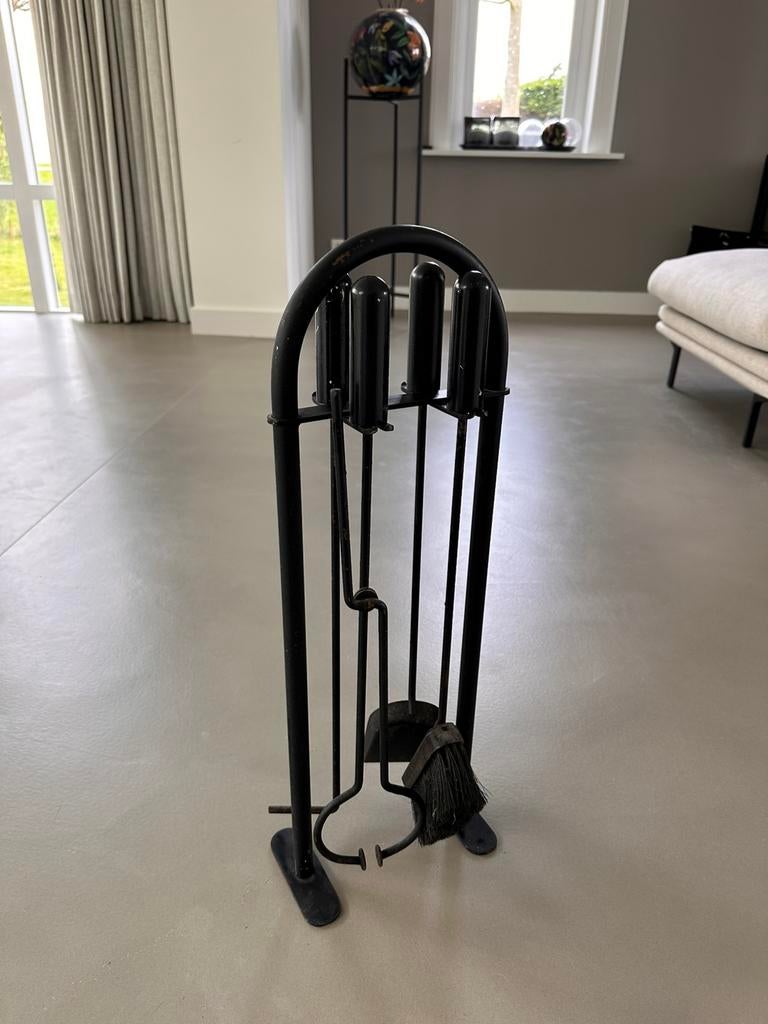 Openhaard set, Ophalen, Zo goed als nieuw, Vrijstaande haard, Houthaard