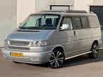 Volkswagen Caravelle T4 2.5 TDI 180pk Camper Clima 2002 NAP!, Voorwielaandrijving, Overige carrosserieën, Bedrijf, Grijs