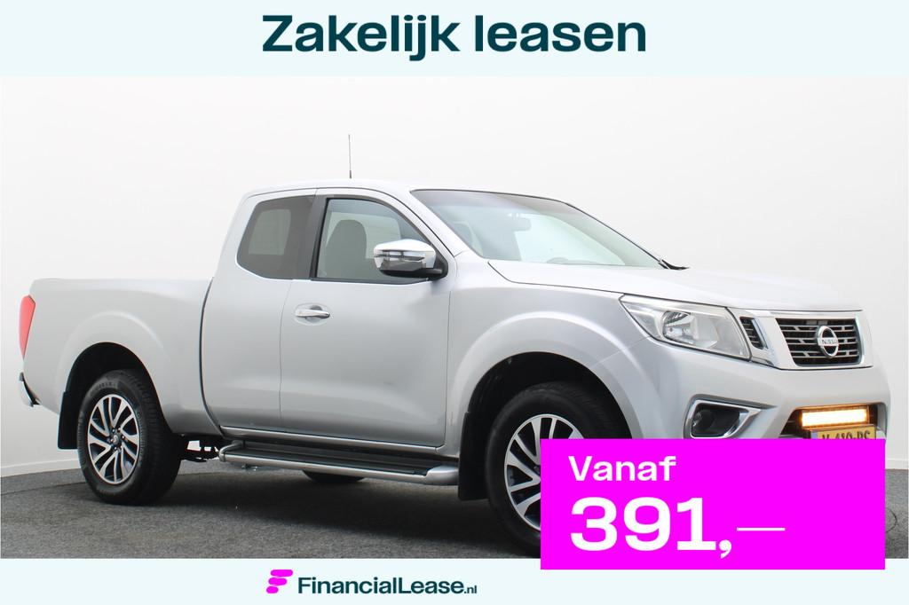 Nissan Navara 2.3 dCi N-Connecta King Cab AWD Marge, Cruise,, Euro 5, Stof, Gebruikt, 4 cilinders