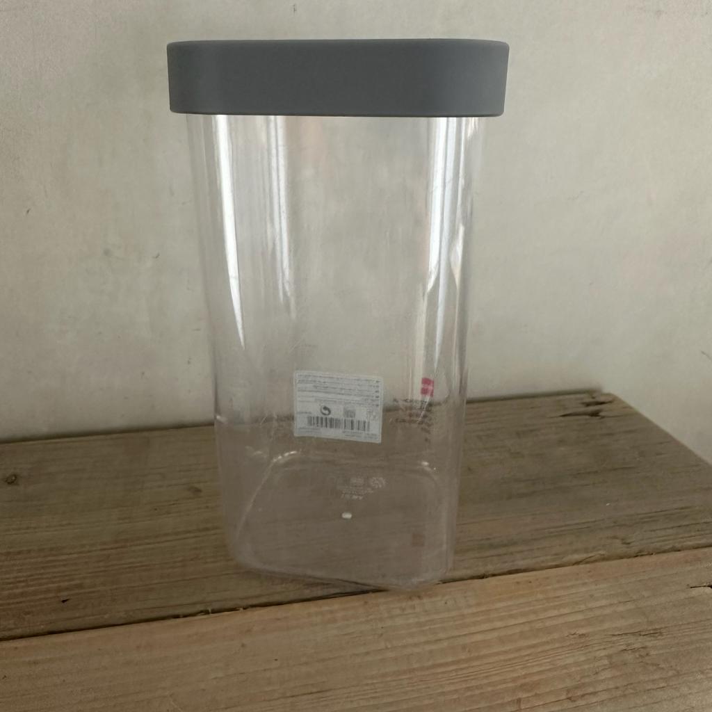 Voorraadbus HEMA voorraad bus 1,6L, Huis en Inrichting, Ophalen of Verzenden, Zo goed als nieuw