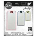 Sizzix Tim Holtz Thinlits Framed Tags #666065, Verzenden, Nieuw, Frame of Mal, Sizzix