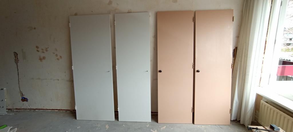 Gratis kastdeuren voor inbouwkasten - diverse maten, Ophalen, Zo goed als nieuw