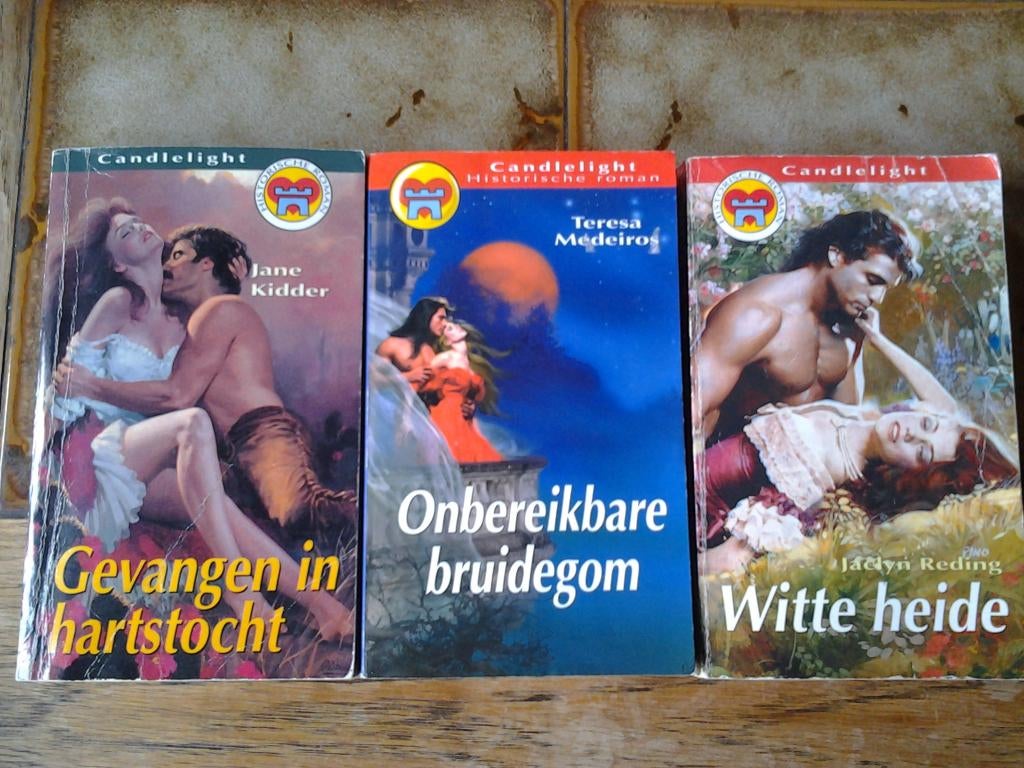 20 Candlelight boekjes, Ophalen of Verzenden, Gelezen