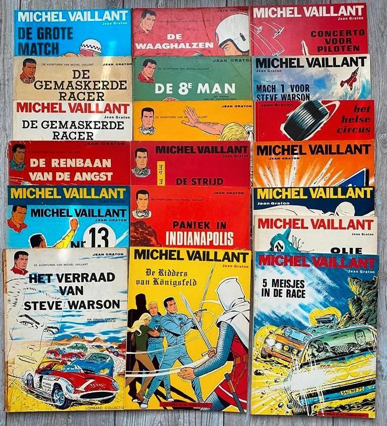 Verzameling 'Michel Vaillant' 35 albums zie omschrijving !, Meerdere stripboeken, Ophalen of Verzenden, Zo goed als nieuw, Jean Graton