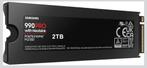 PS5 PC Samsung 990 PRO 2TB SSD Heatsink PCIe 4.0 NVMe M.2, Computers en Software, Harde schijven, Intern, Console, Nieuw, Ophalen of Verzenden