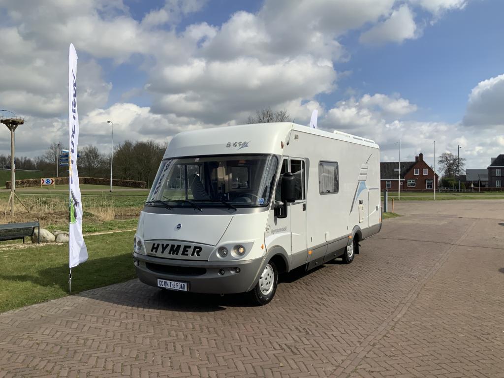 Hymer B 614 2.8 JTD 128 PK Integraal , Hef-bed / Dwars-bed a, Caravans en Kamperen, Campers, Integraal, Fiat, Bedrijf, Hymer
