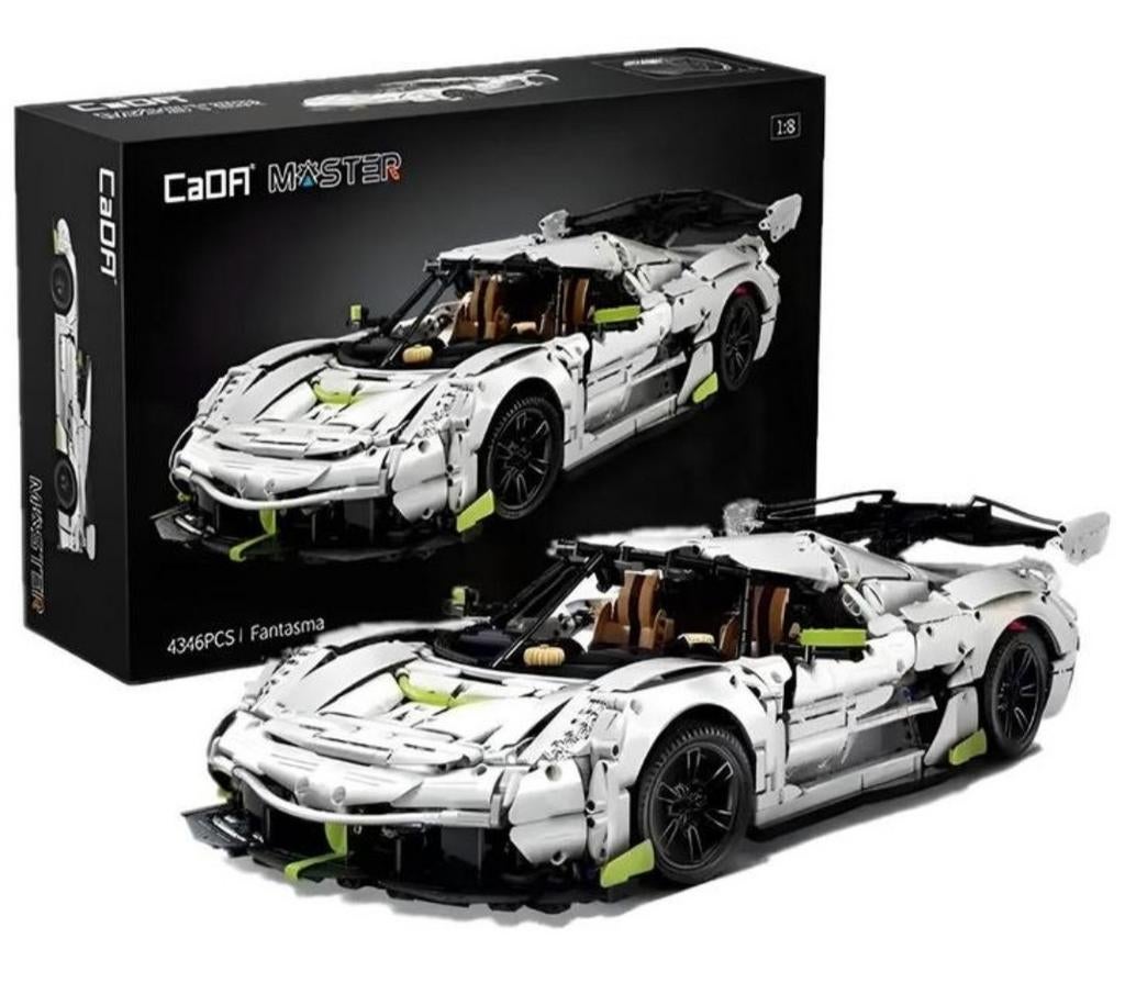 CaDA Konigsegg Jesko + Ferrari Pista, beide nieuw in doos!, Kinderen en Baby's, Speelgoed | Bouwstenen, Nieuw, Ophalen