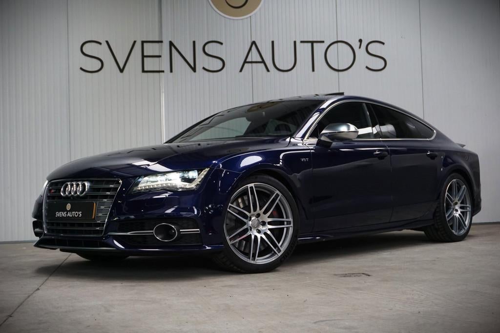Audi S7 Sportback 4.0 TFSI Quattro Schuifdak|Carbon|Bose|Com, Automaat, Euro 5, Gebruikt, 10 km/l