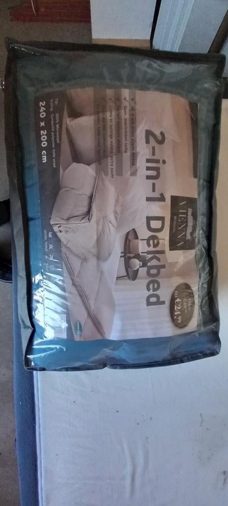 2-in-1 Dekbed 240 x 200 cm, Ophalen of Verzenden