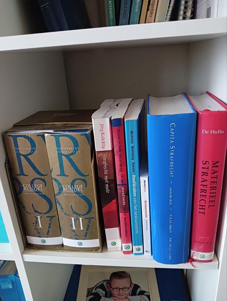 Strafrecht en Bestuursrecht studieboeken, Boeken, Ophalen of Verzenden, Zo goed als nieuw, WO