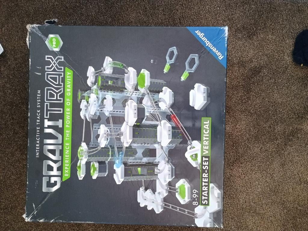 Gravitrax Starter Set Vertical + Tunnels en Magneetkanon, Ophalen of Verzenden, Gebruikt, Overige merken