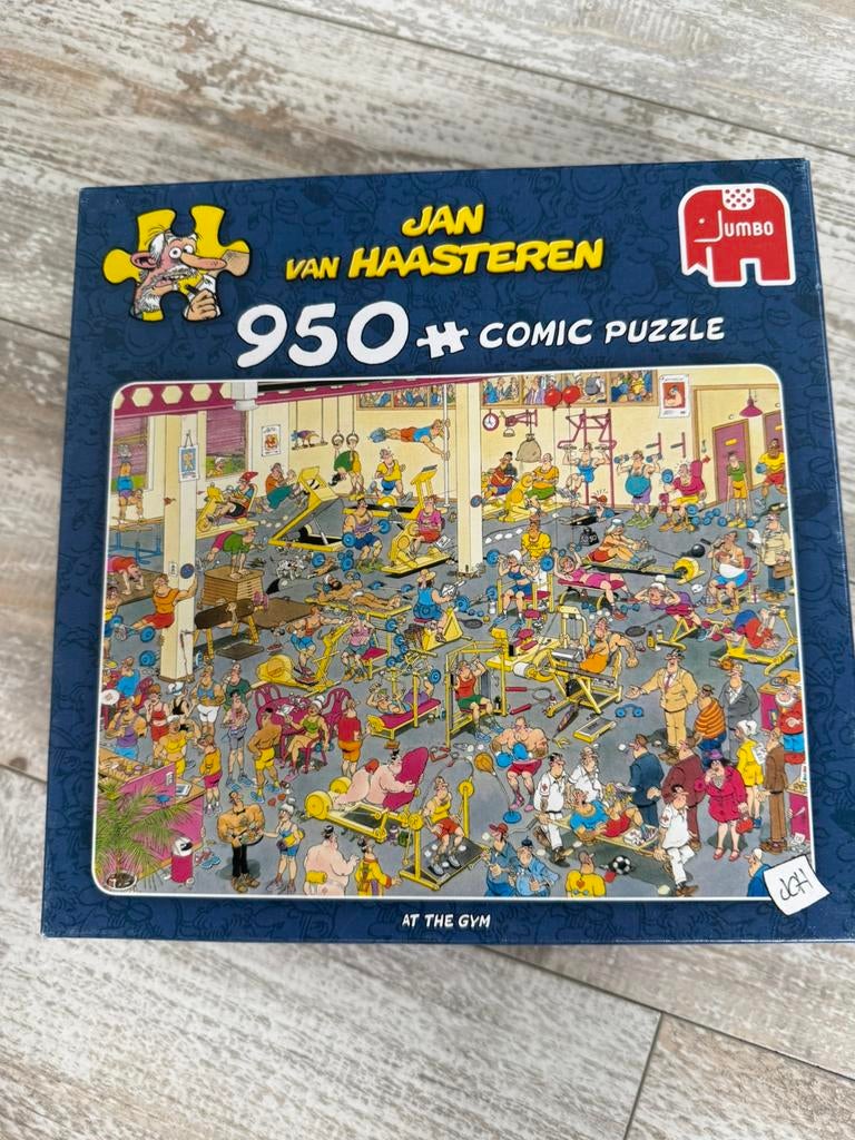 Van haasteren 950 at the gym, Ophalen of Verzenden, 500 t/m 1500 stukjes, Zo goed als nieuw