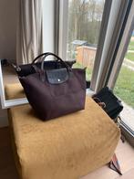 Longchamp le piage bruin, Ophalen of Verzenden, Zo goed als nieuw, Bruin, Handtas