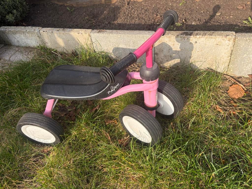 Puky Pukylino loopfiets roze, Kinderen en Baby's, Speelgoed | Buiten | Voertuigen en Loopfietsen, Ophalen of Verzenden, Gebruikt