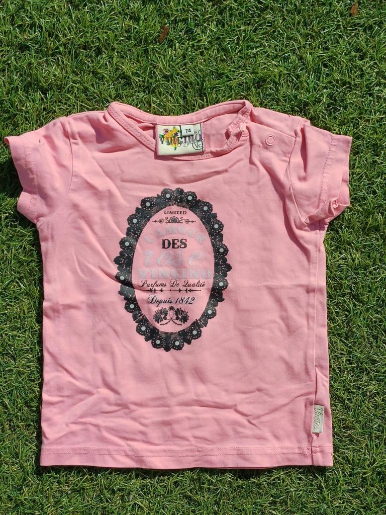 Shirtje vingino maat 74, Gebruikt, Meisje, Ophalen of Verzenden, Vingino