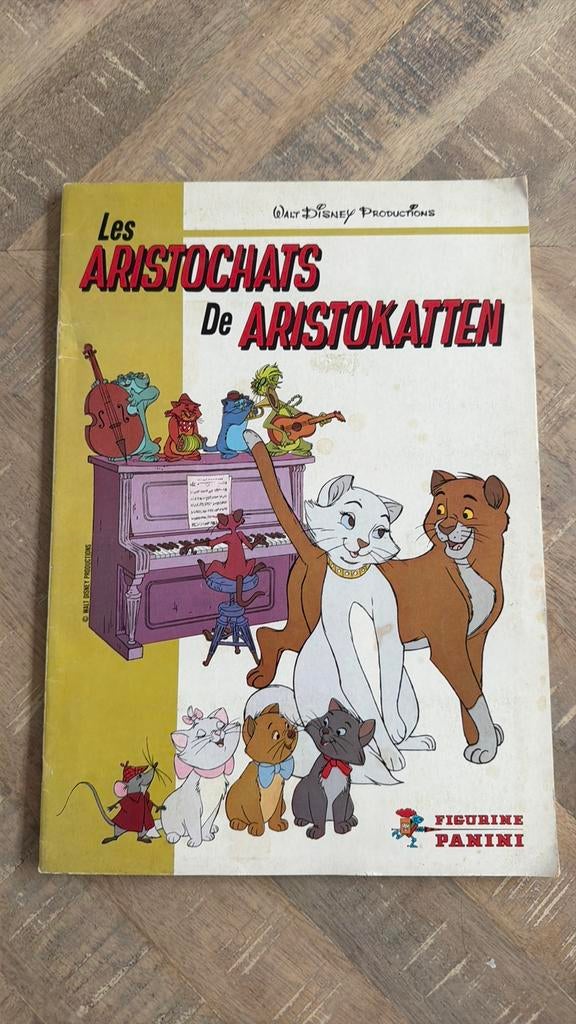 Panini compleet aristocats de aristokatten, Ophalen of Verzenden