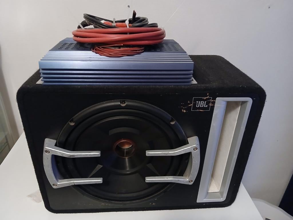 Jbl versterker, subwoofer, Auto diversen, Autospeakers, Ophalen of Verzenden