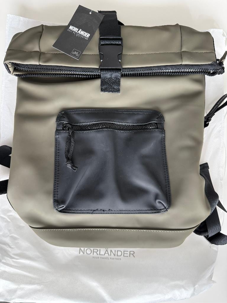 Norländer Bicycle Backpack Olive, Fietsen en Brommers, Fietsaccessoires | Fietstassen, Ophalen of Verzenden, Nieuw, Norlānder S.G.