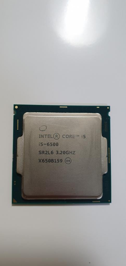 Intel Core i5-6500 CPU, Computers en Software, Processors, LGA 1151, Gebruikt, 4-core, Intel Core i5-6500