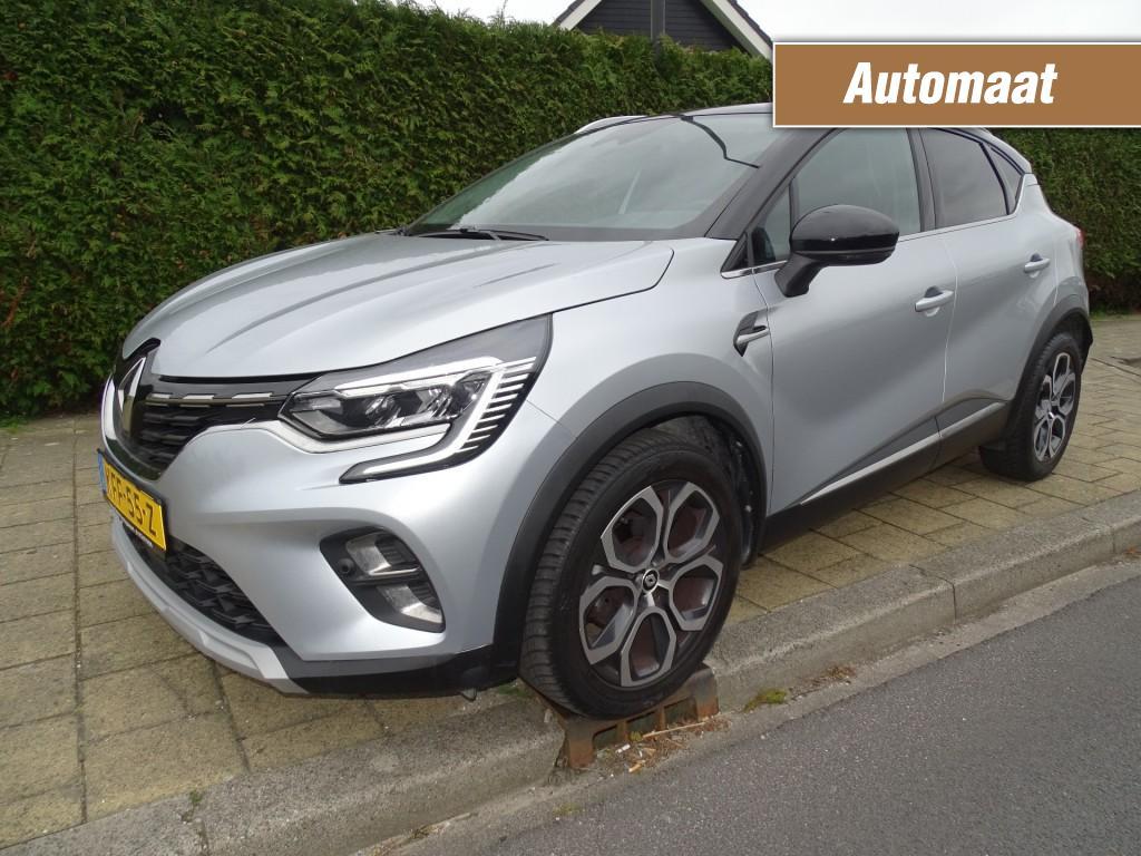 Renault CAPTUR 1.3 TCE INTENS 140 Pk-Automaat-Carplay-Blth-C, USB, Gebruikt, 4 cilinders, Met garantie (alle)