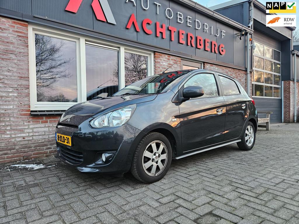Mitsubishi Space Star 1.0 Intense Airco/Clima! NAP! Leuke/Ne, Auto's, Voorwielaandrijving, Euro 5, Gebruikt, Origineel Nederlands
