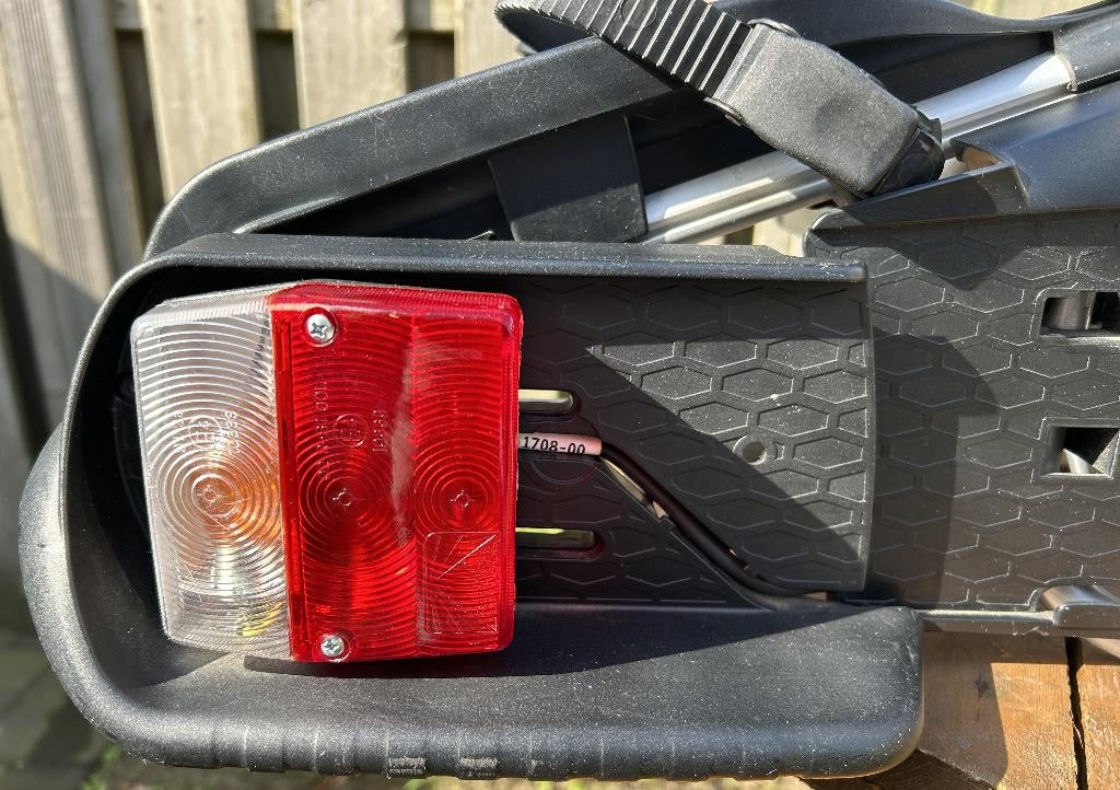 Thule fietsendrager Euroway G2 921, Auto diversen, Fietsendragers, Zo goed als nieuw, Trekhaakdrager, 2 fietsen, Brede banden