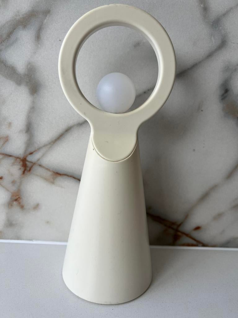 VINTAGE IKEA STRALA JAREN 80 LAMP ENGEL TAFELLAMP LAMP, Kunststof, Vintage design, Ophalen of Verzenden, Zo goed als nieuw