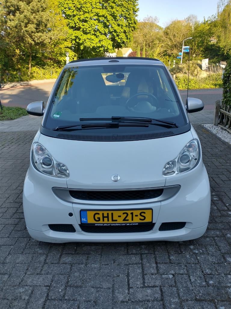 Smart ForTwo 1.0 52KW Cabrio MHD AUT 2011 Grijs, Auto's, Smart, Automaat, 755 kg, 23 km/l, 3 cilinders