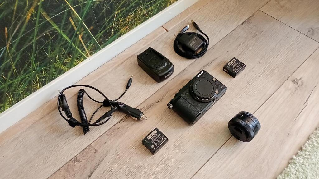 Panasonic GX80 GX85 MFT camera + 12-32mm + 2 accus, laders, Compact, Ophalen of Verzenden, Zo goed als nieuw, 16 Megapixel