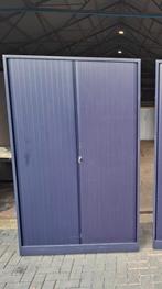 Metalen Ahrend roldeurkast met 4 legborden, Huis en Inrichting, Kasten | Roldeurkasten en Archiefkasten, Ophalen, Gebruikt, 100 tot 150 cm