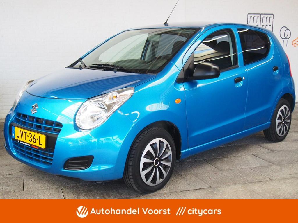 Suzuki Alto 1.0 Exclusive Airco (APK:Nieuw) Incl.Garantie, Auto's, Voorwielaandrijving, Euro 5, Stof, Gebruikt
