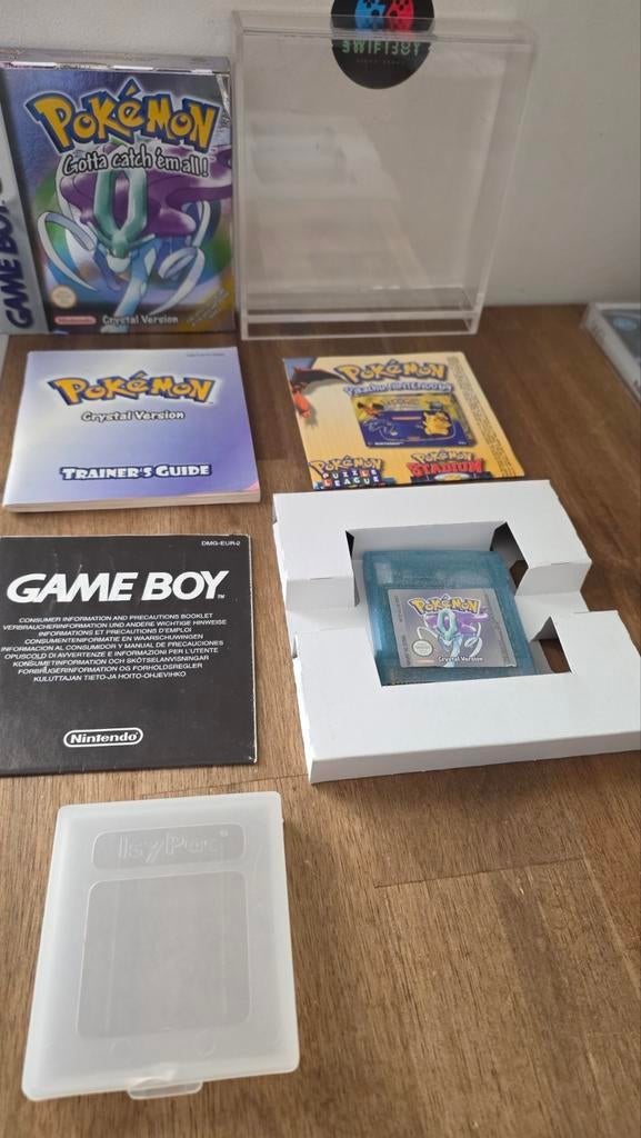 Pokemon Crystal (Compleet), Spelcomputers en Games, Games | Nintendo Game Boy, ., 1 speler, Ophalen of Verzenden, Zo goed als nieuw