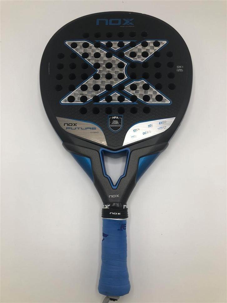 Nox Future Hybrid 12K Alum 2025, Sport en Fitness, Padel, Gebruikt, Padelracket, Ophalen of Verzenden
