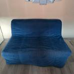 IKEA Lycksele Lövås 2-zits slaapbank, Huis en Inrichting, Ophalen, Gebruikt, Blauw, Tweepersoons