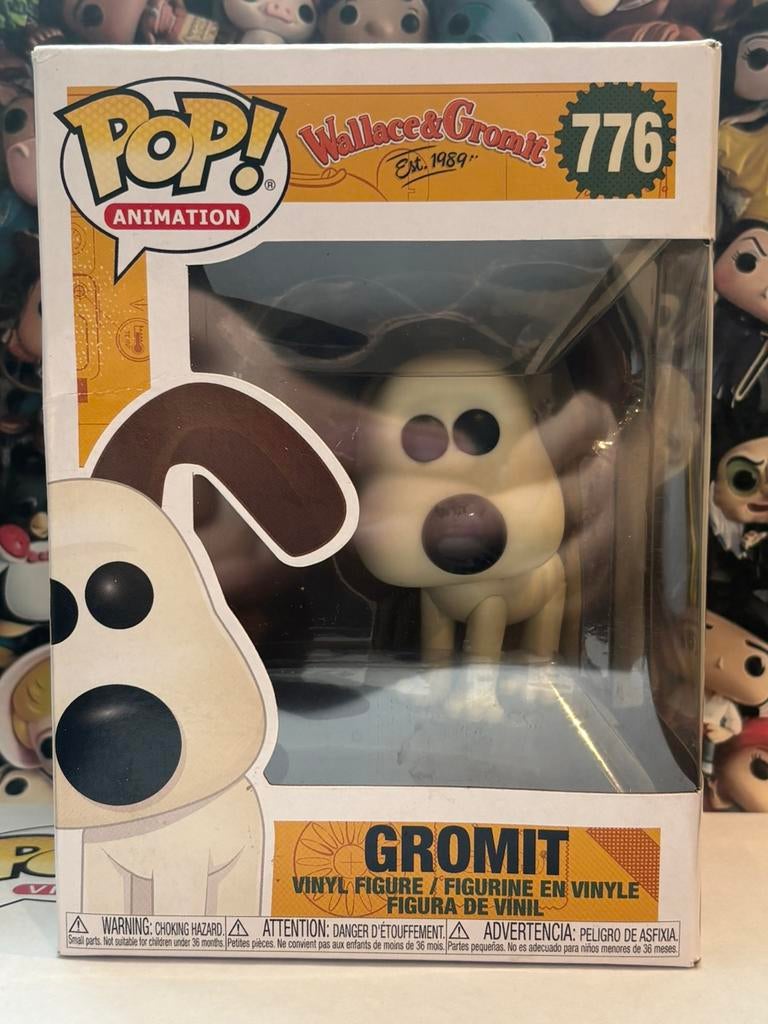 Funko pop Gromit 776 Wallace & gromit animation, Verzamelen, Ophalen of Verzenden, Zo goed als nieuw