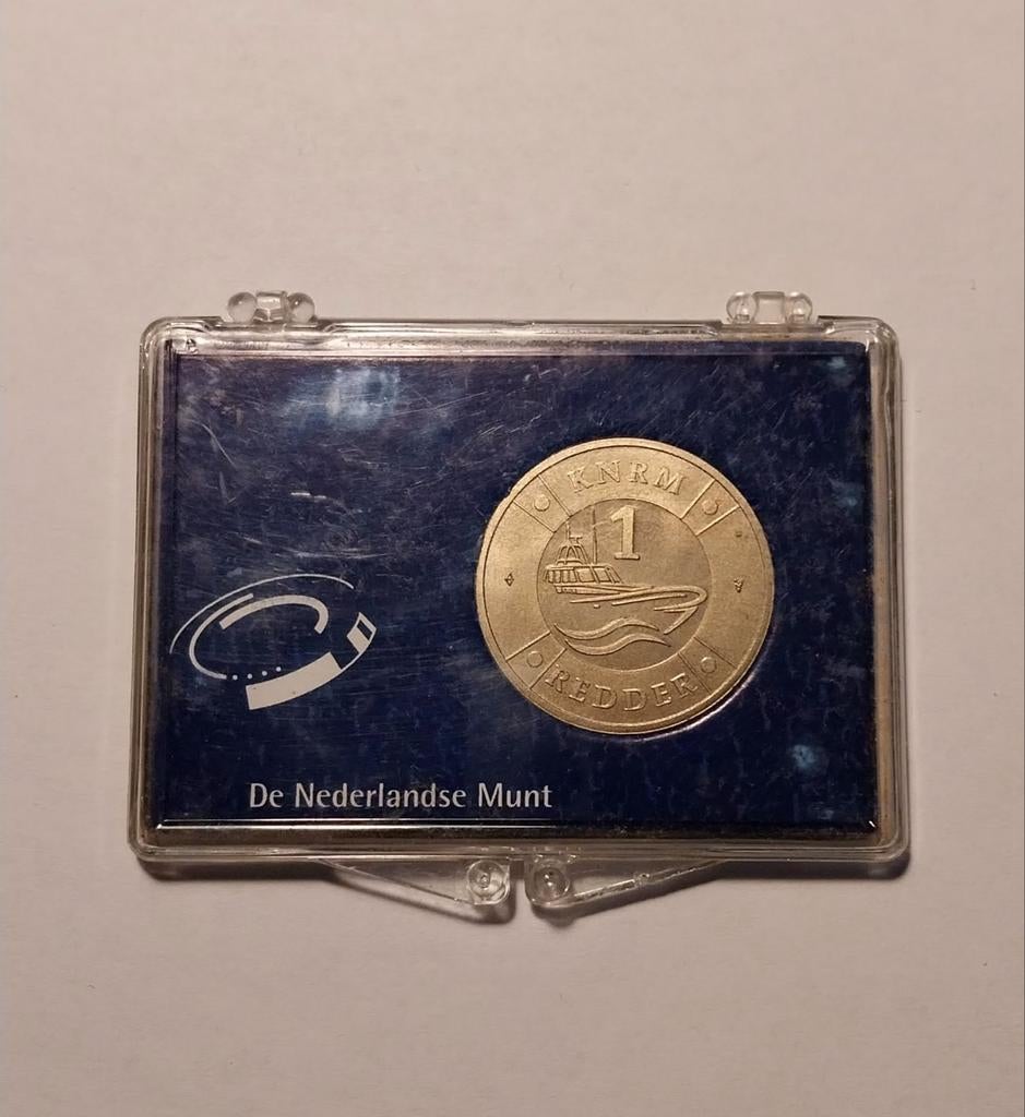 Herdenkingspenning KNRM, Ophalen of Verzenden, Overige materialen