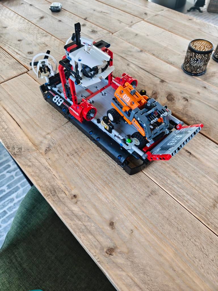 Lego Technic 42076 Hovercraft - Compleet met boekje, Gebruikt, Lego, Compleet, Ophalen of Verzenden