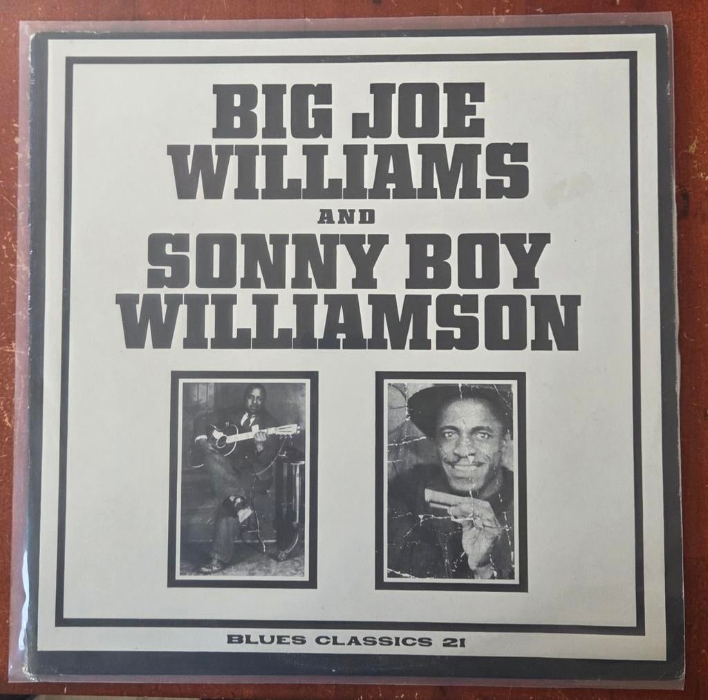Big Joe Williams en Sonny Boy Williamson - Blues Classics, 1960 tot 1980, Gebruikt, Ophalen of Verzenden, 12 inch
